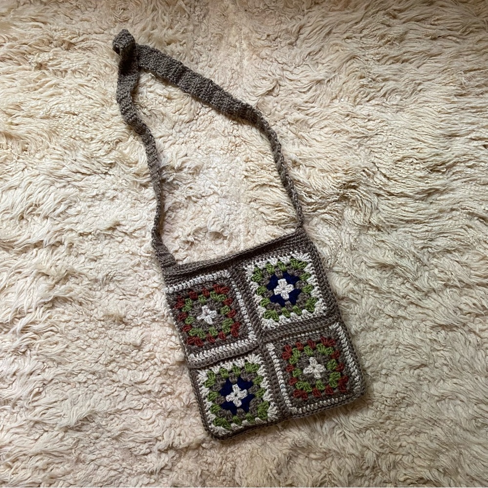 Crochet Crossbody Purse